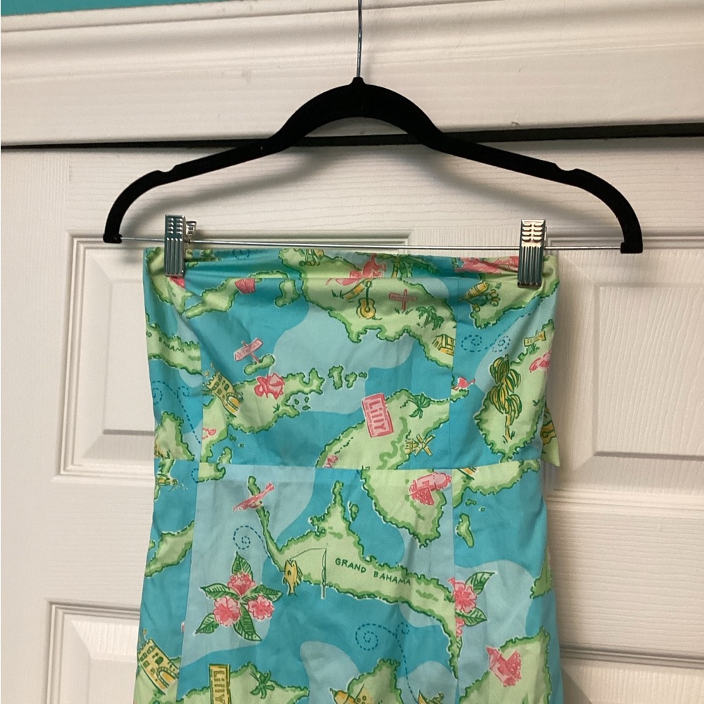 💥PRICE DROP💥 Lily Pulitzer Strapless Dress - Picture 3 of 7